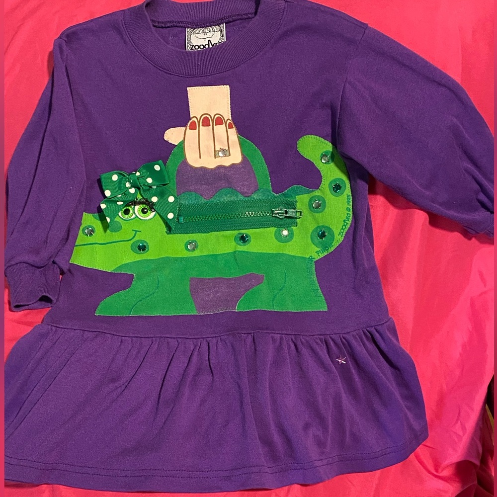 LOVE IT…Vintage by Zoodles Girls Sweatshirt Dress 
Absolutely Unique sweatshirt